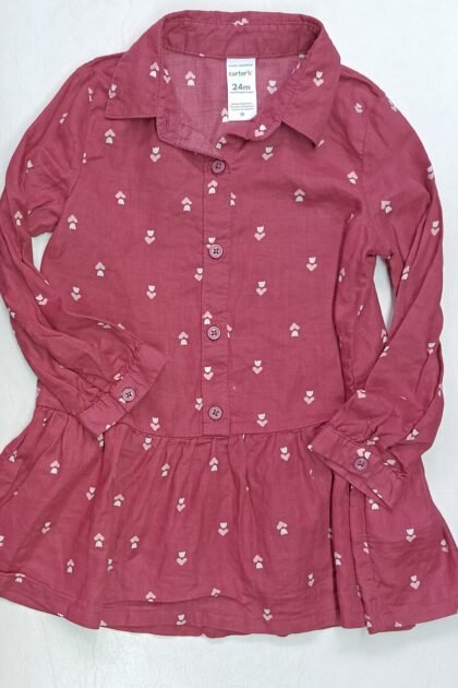Camisa vestido beba