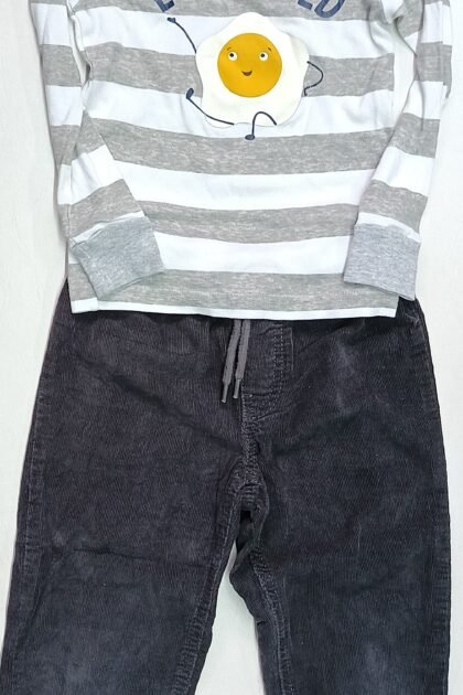 Camiseta de algodón y Pantalón