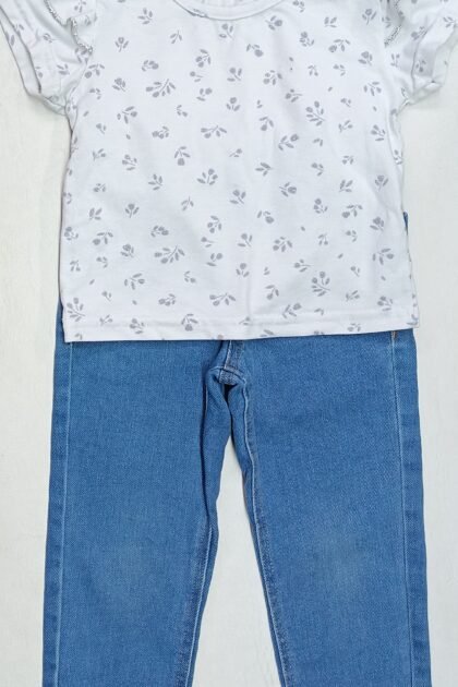 Remera y Jeans Niña