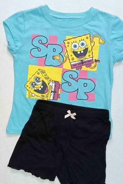 Remera y Short Niña